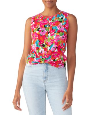Sanctuary - Printed Twist Front Top