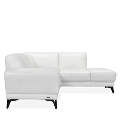 Carmela 2 Piece Leather Sectional - Exclusive