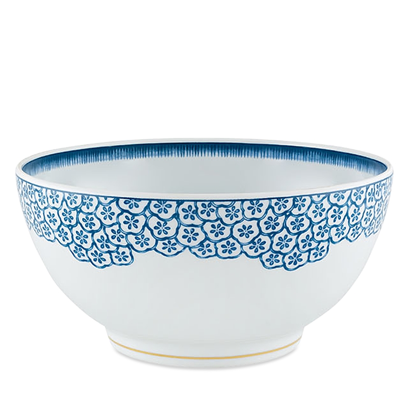 Vista Alegre Coralina Blue 9 Salad Bowl - Exclusive In Blue