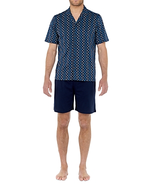 Hom Marvin Cotton Solid Regular Fit Pajama Shorts