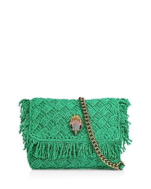 Kurt Geiger London Crochet Fringe Kensington Medium Handbag