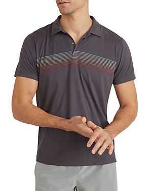 Marine Layer Chest Stripe Polo Shirt