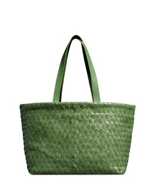 Madewell Large Woven Leather Tote Bloomingdale s