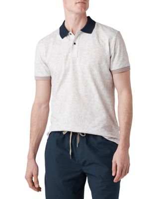 Rodd & Gunn - Bell Valley Slim Fit Wave Print Polo Shirt