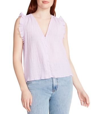 STEVE MADDEN - Loretta Sleeveless Smocked Top