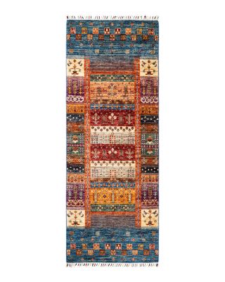 Bloomingdale's Tribal M1982 Runner Area Rug, 2'9 x 7'3