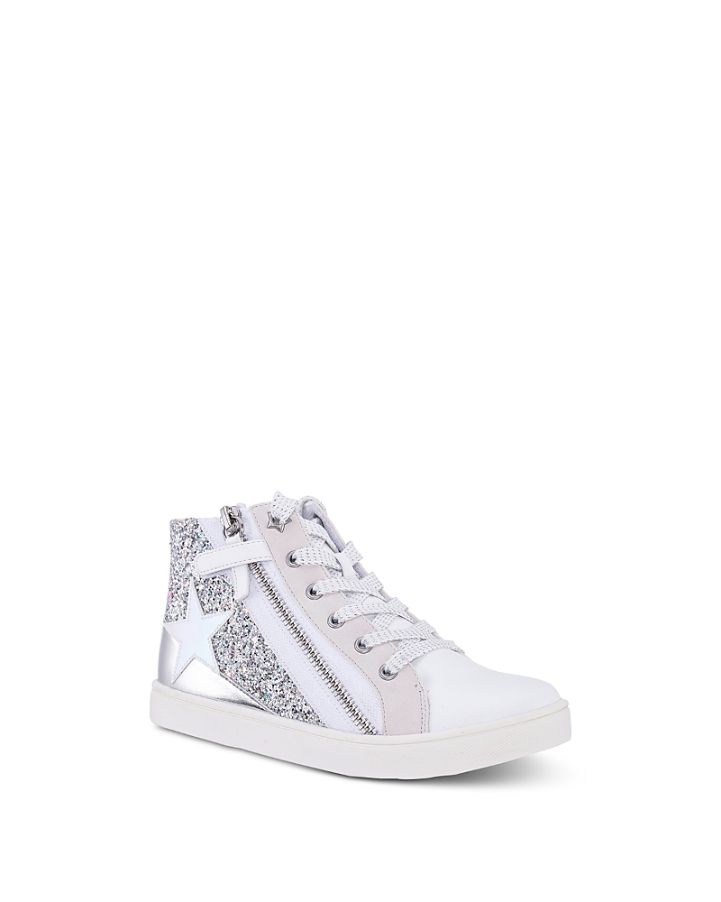 Nina Girls' Yuti Sneaker - Toddler, Little Kid, Big Kid In White