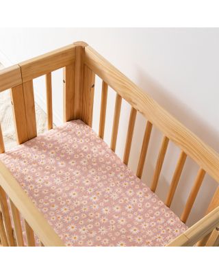 All Stages Bassinet Sheet in GOTS Certified Organic Muslin Cotton