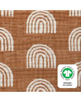 All Stages Bassinet Sheet in GOTS Certified Organic Muslin Cotton