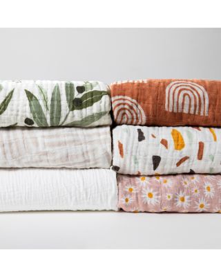 All Stages Midi Crib Sheet in GOTS Certified Organic Muslin Cotton