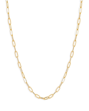 Bloomingdale's Flat Paperlink Chain Necklace In 14k Yellow Gold, 18 - 100% Exclusive