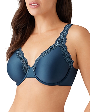 Wacoal Softy Styled Underwire Full Coverage Bra In Sargasso Sea