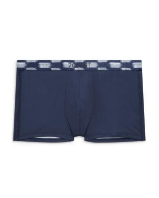 2(x)ist Sliq Low Rise Trunks In Navy Blaze