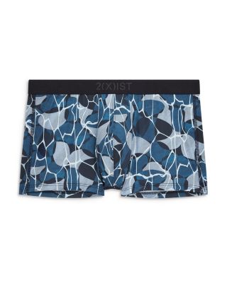 2(x)ist Sliq Low Rise Trunks In Stones