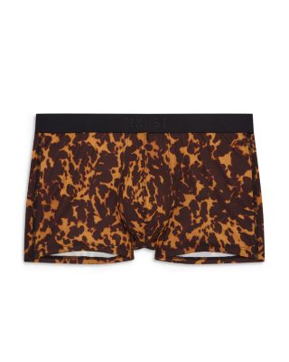 2(x)ist Sliq Low Rise Trunks In Tortoise