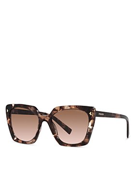 Prada - Low Bridge Fit Square Sunglasses