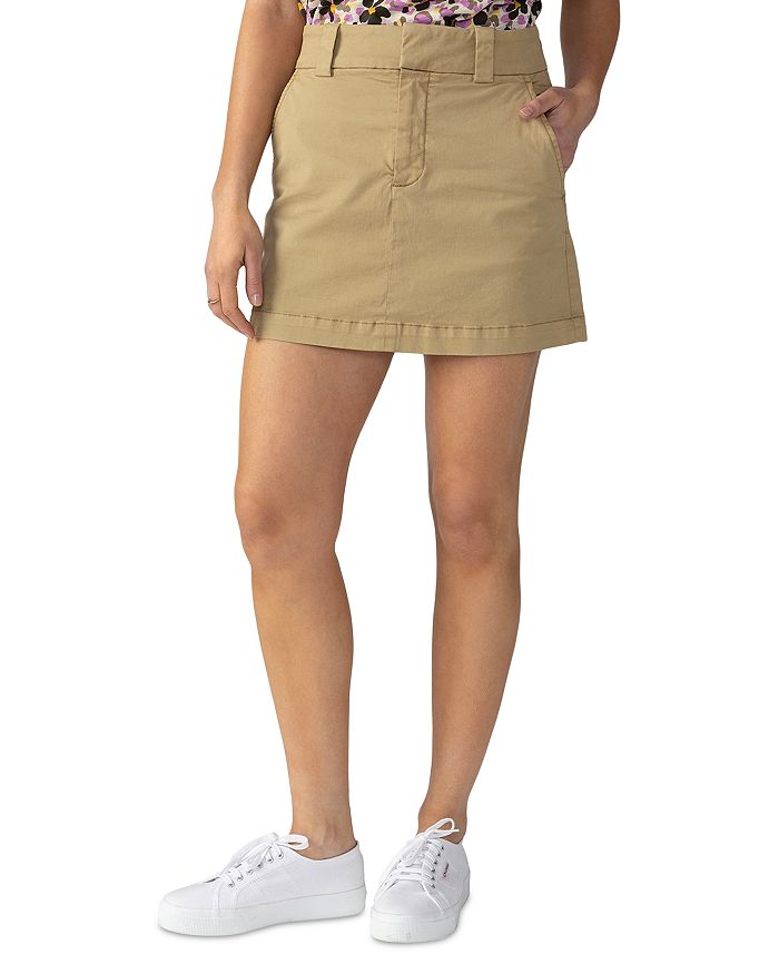Sanctuary Cotton Blend Upper East Mini Skirt | Bloomingdale's