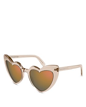 Chanel Heart Butterfly Sunglasses, Black - Laulay Luxury