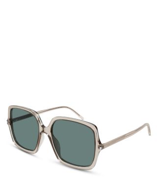 Saint Laurent Thin Butterfly Sunglasses, 57mm