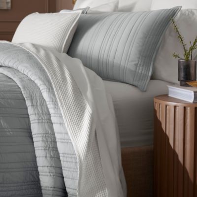 Signature Stripe Organic Cotton Quilt Sets