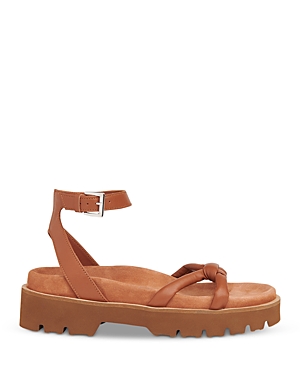 Shop Whistles Mina Knotted Sandal In Tan