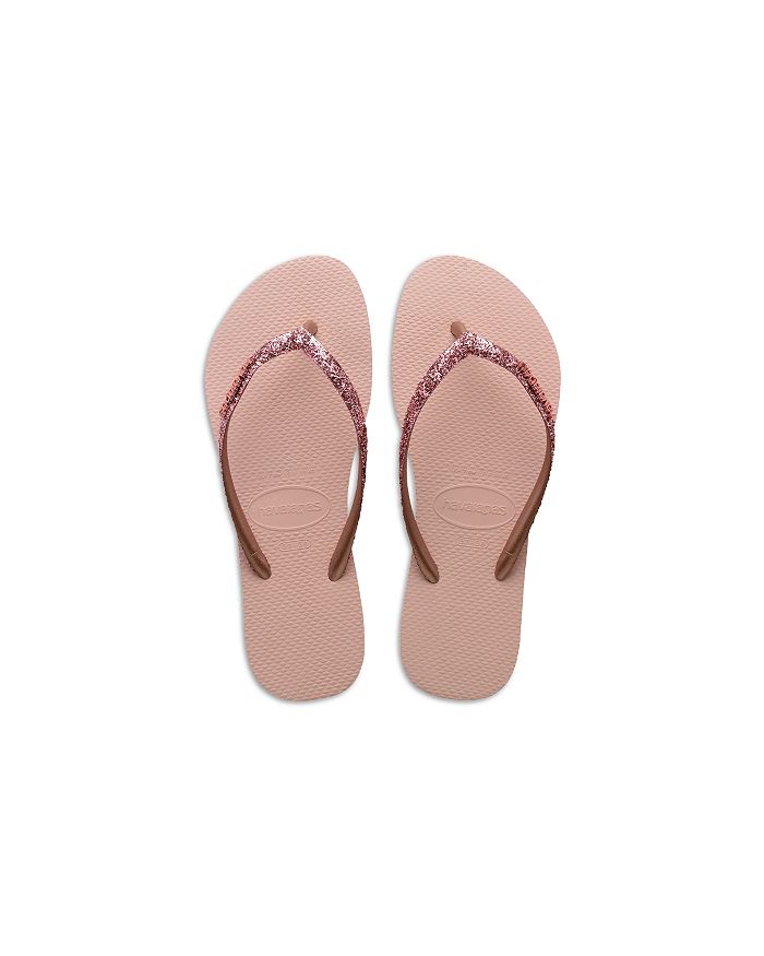 Havaianas slim glitter rosa sales