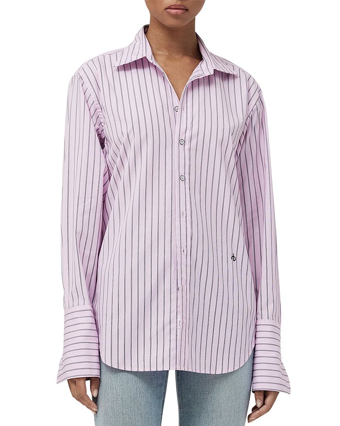 rag & bone Diana Cotton Long Sleeve Shirt | Bloomingdale's