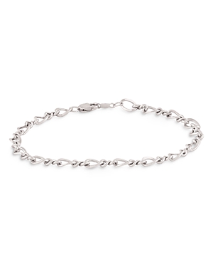 Bloomingdale's Sterling Silver Figure Eight Chain Bracelet - 100% Exclusive