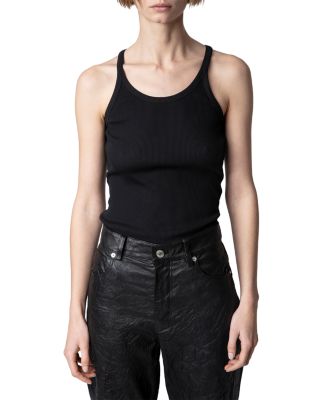Zadig & Voltaire - Alba Ribbed Cotton Tank
