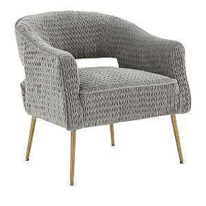 Tov Furniture Diana Accent Chair By Inspire Me! Home Decor In Grey