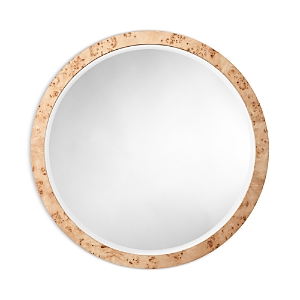 Jamie Young Chandler Round Mirror In Natural