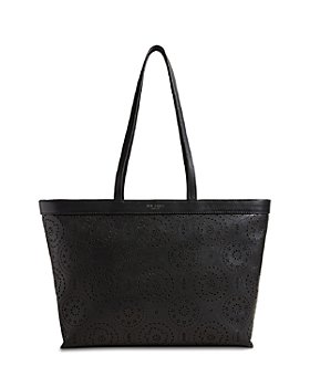 Ted Baker - Libetie Laser Cut Magnolia Large Leather Shopper Tote 