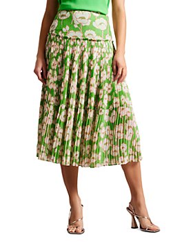 Ted Baker - Maryin Printed Pleated Skirt
