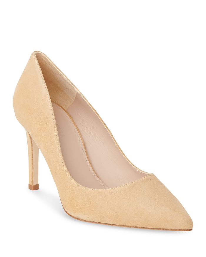 pointed toe high heel pumps