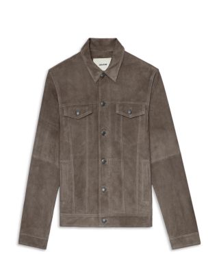 Zadig & Voltaire - Base Suede Tracker Jacket