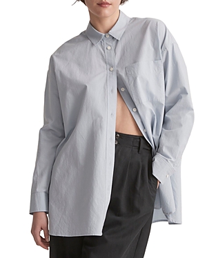 MADEWELL OVERSIZED PATCH POCKET SHIRT