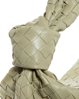 Small Jodie Intrecciato Leather Top Handle Bag