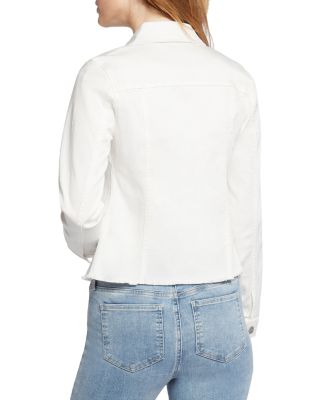 Frayed Hem Denim Jacket