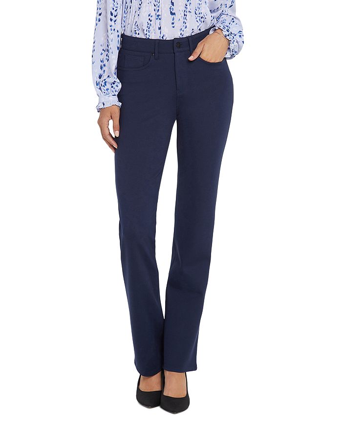 Nydj Sculpt-her™ Marilyn Straight Leg Pants In Oxford Navy