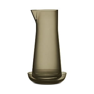 Shop Orrefors Informal Carafe With Small Bowl In Olive