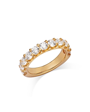 Bloomingdale's Certified Diamond Round Cut Band In 14k Yellow Gold, 2.0 Ct. T. W. - Exclusive In Gold