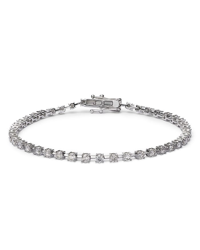 Bloomingdale's Fine Collection Diamond Tennis Bracelet in 14K White