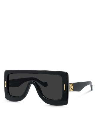 Loewe Women's Green Anagram Mask Sunglasses For Sale at 1stDibs