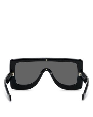 Chunky Anagram Mask Sunglasses, 51mm