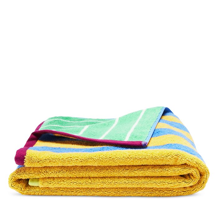 Dusen Dusen Papaya Stripe Bath Towel Bloomingdale's