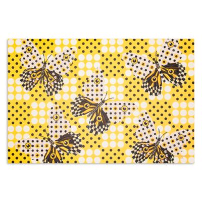 Mackenzie-Childs - Spot On Butterfly Floor Mat, 2' x 3'