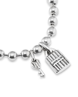  Lock & Key Charm Bracelet