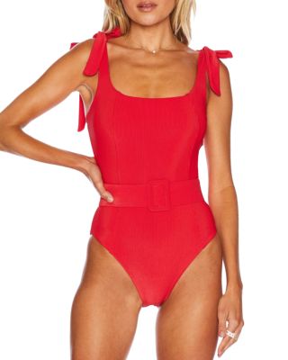 Sydney Belted One Piece Swimsuit