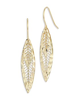 Bloomingdale's Small Wire Threader Earrings in 14K White Gold - 100% Exclusive