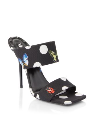 Versace x Dua Lipa Women s High Heel Slide Sandals Bloomingdale s